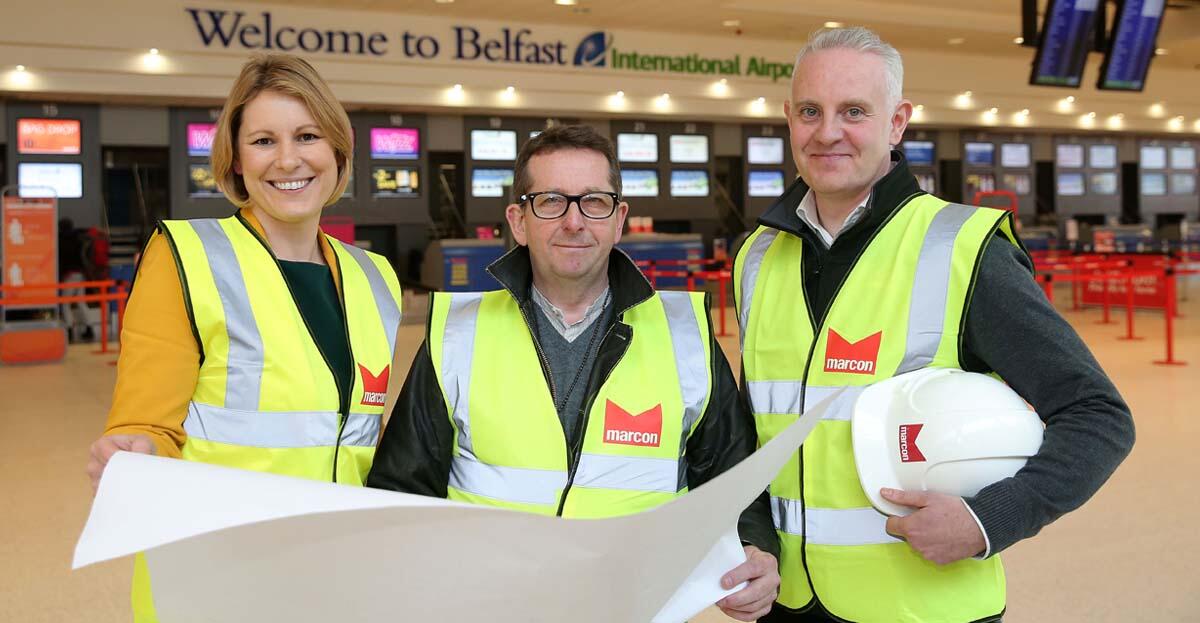 Marcon lands new fit-out contract at Belfast International Airport