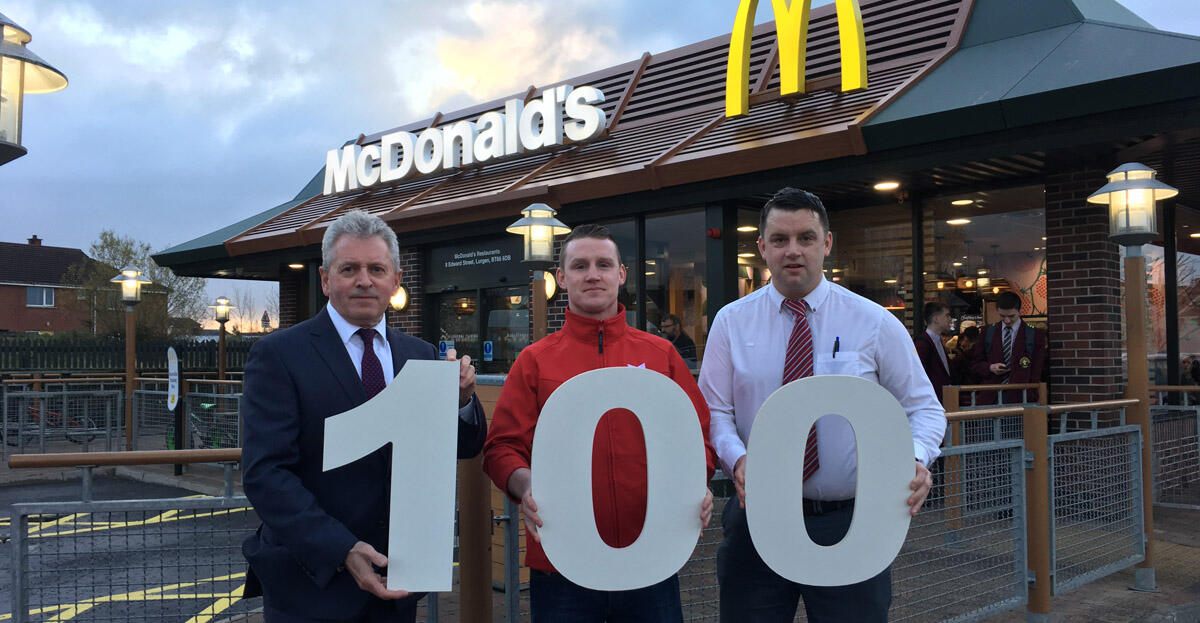 Marcon completes 100th “Experience of the Future” McDonald’s restaurant