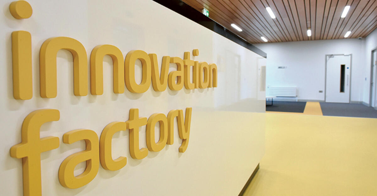 Marcon appointed to carry out fit-out works at Innovation Factory in Belfast.