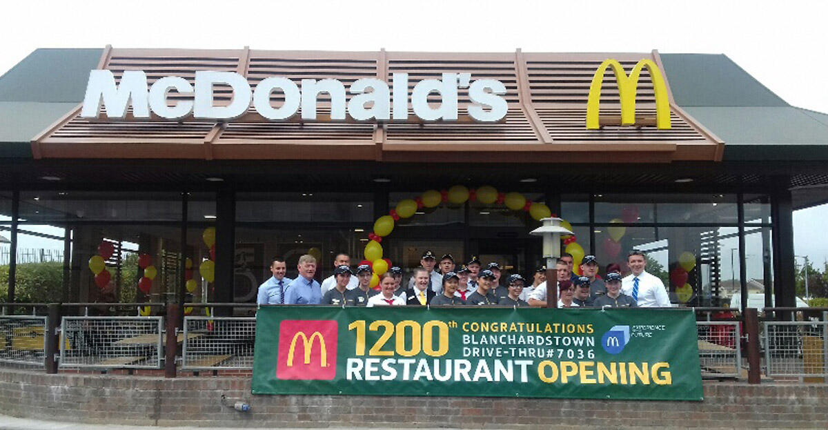 Marcon helps McDonald’s complete 1200th “Experience of the Future” restaurant