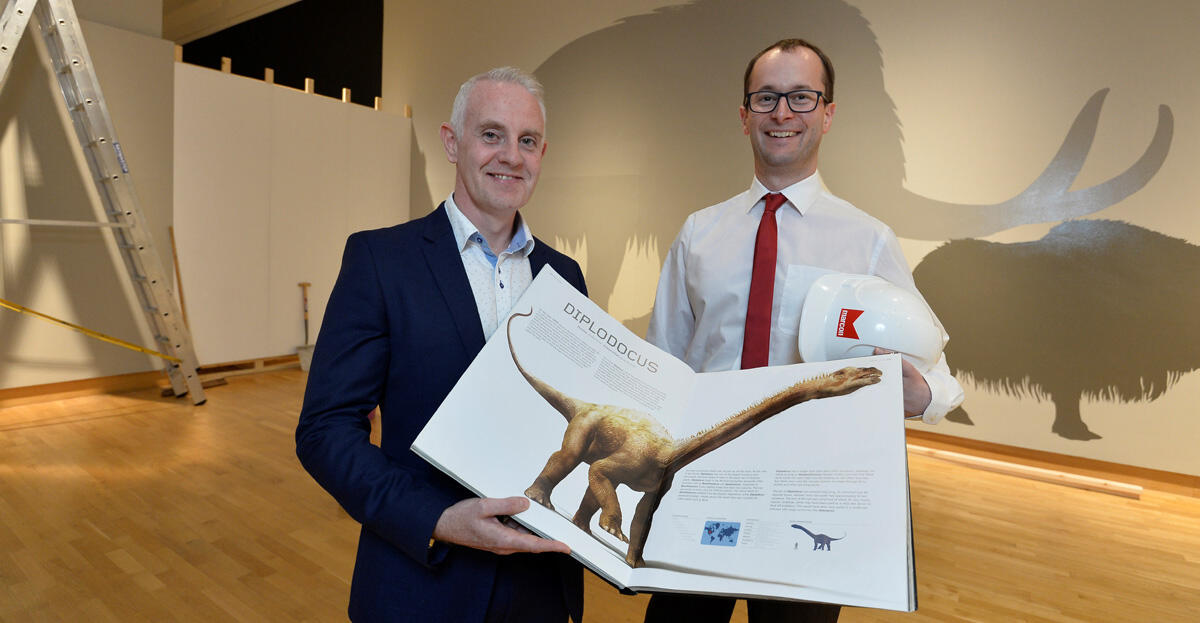Marcon goes ‘dippy’ after securing project at Ulster Museum
