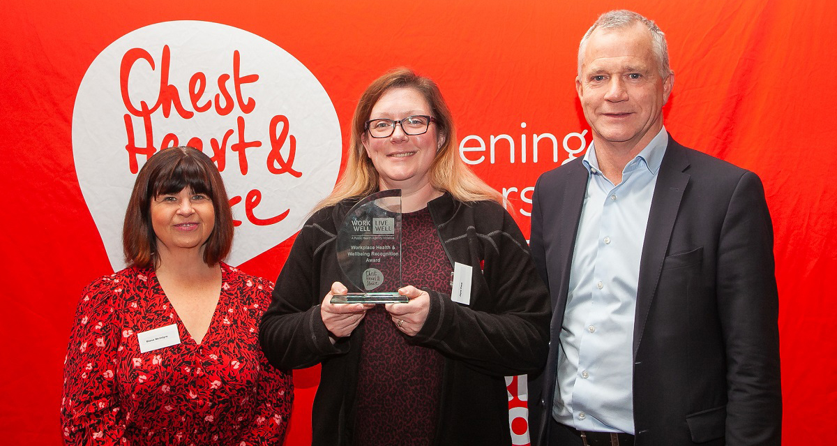 Workplace Health and Wellbeing Recognition Award