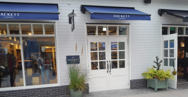 Marcon Fit Out Hackett London opens at Kildare Shopping Village Marcon Fit Out